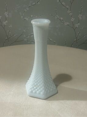 Vintage E. O. Brody Milk Glass Bud Vase- #175